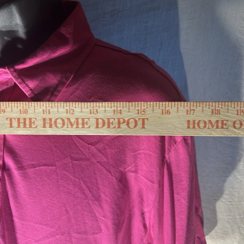 Polo Golf Ralph Lauren Vintage Lisle Mens Large Pink Pima Cotton Polo Shirt